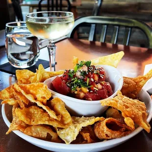 Ahi Bites - Lovely and Flavorful.