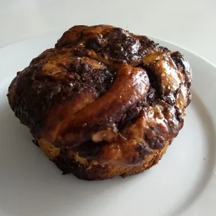 Chocolate hazelnut babka roll