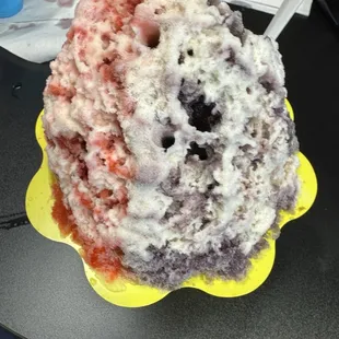 Large size with Grape &amp; Cherry, Ice Cream and Snow Cap
