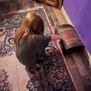 Must be a clue in the box. Now if only we can find the key to it