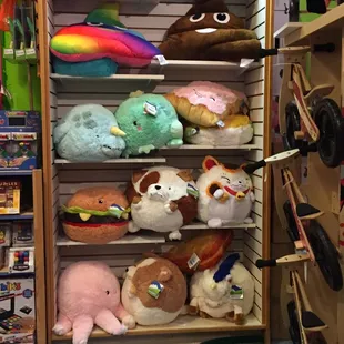 Big plushes