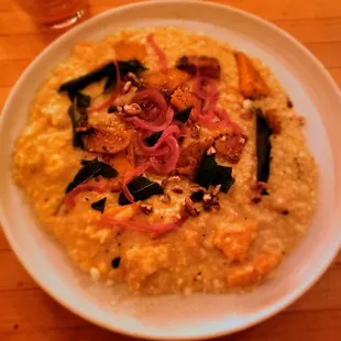 Butternut squash risotto