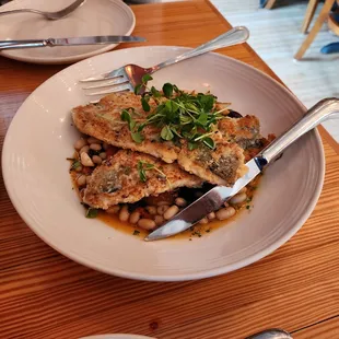 Almond Crusted Trout