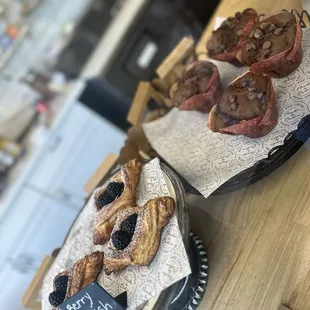 Berry Danish &amp; Chocolate Chip Muffin