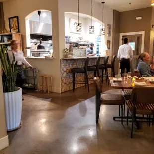 Several different seating areas!