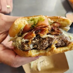 Bacon Blue Burger