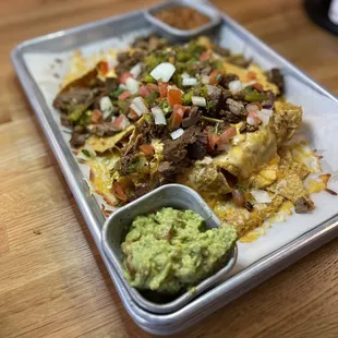 Short rib nachos