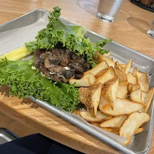 Wild Mushroom Burger