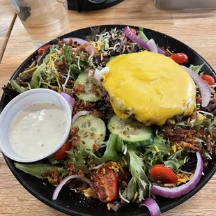 Burger Salad