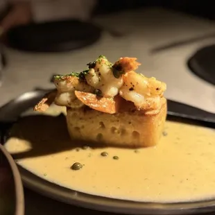 Shrimp Scampi Mostarda