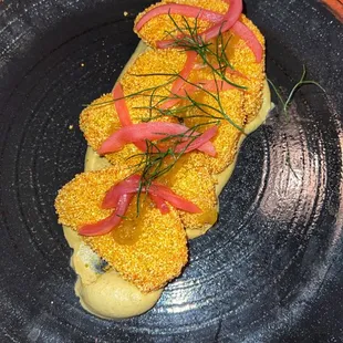 Fried green tomatoes