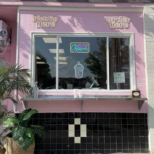 Order at this cute window