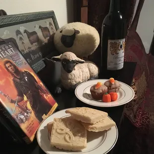 When in a Scottish themed B&amp;B...
