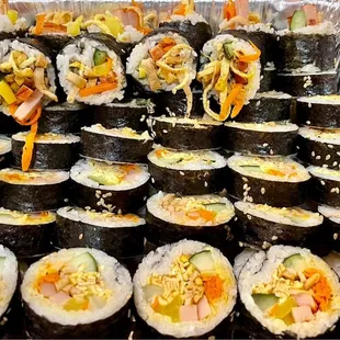 Korean style futomaki