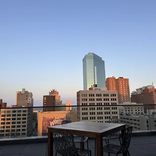 Sunset on the skyline