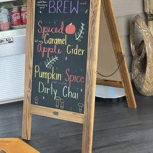 Seasonal drinks