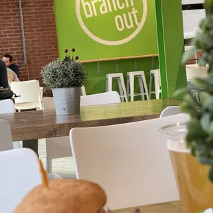 Bacon cheese burger made with an impossible patty