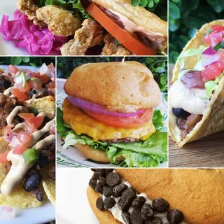 *Oyster Mushroom Po Boy Sandwich