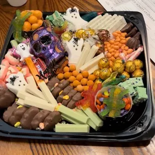 Halloween candy board