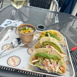Tacos and Wine