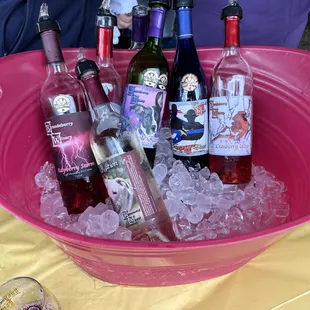 Sweet wines for tasting at the 2023 Dogtober Fest