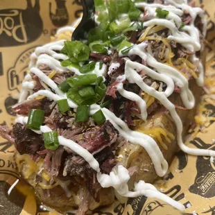 Brisket Baked Potato