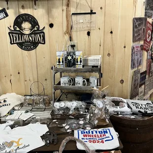 various items on display