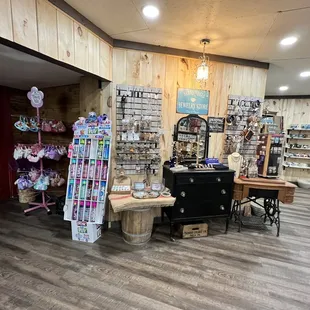 the interior of a store