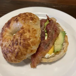 Bagel sandwich