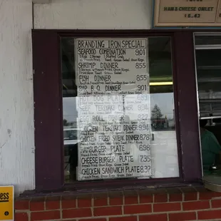 You see this menu? Add $1 to all the prices.