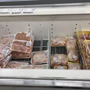 Best prices on chicken but try the butcher in back for $1.29/lb