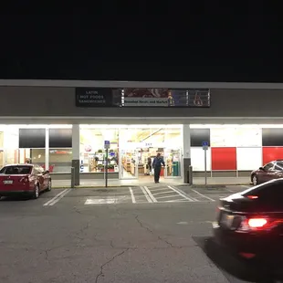 Store front facing SR 60, direct across the street from Revolution Ice Cream.