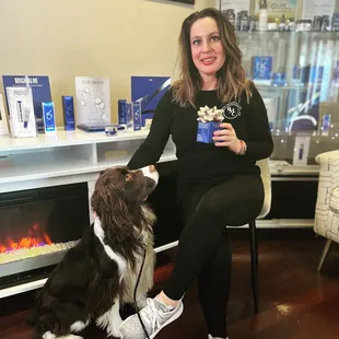 At BMC we now offer Zo Skin Health Products! Our Aesthetician Jennifer is showing off some of her favorite products with Walker