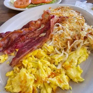 Bacon and 2 Eggs Plate