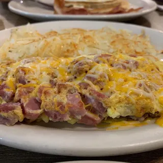Ham and Cheese Omelette