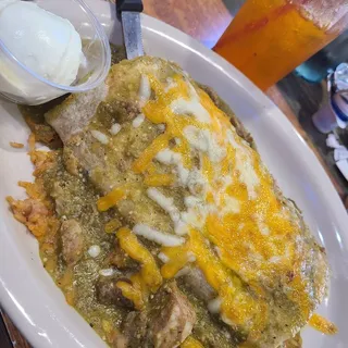 Chile Verde Burrito