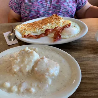 Biscuits and Gravy Platter