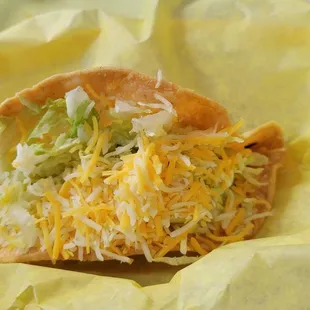 Taco Tuesday.  Really great, juicy, shredded beef taco.  Loved it.