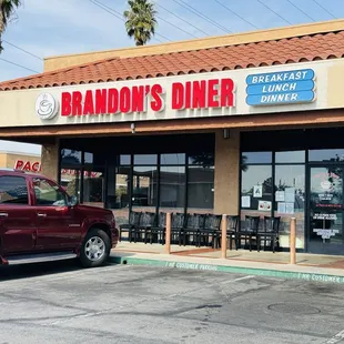 Front of the restaurant