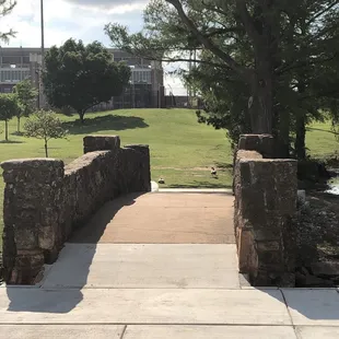 Brandt Park - OU Duck Pond:  Walking Bridge