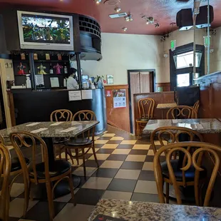 Entrance and front dining area