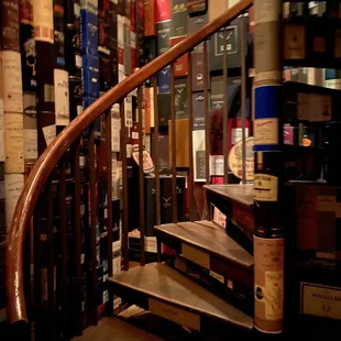 Staircase to downstairs room