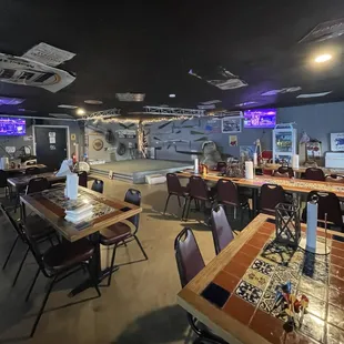 interior, sushi and sashimi