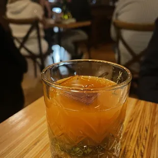 Bourbon cocktail