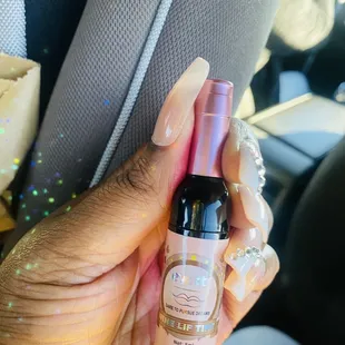 found the cutest little lip gloss in the gift shop area