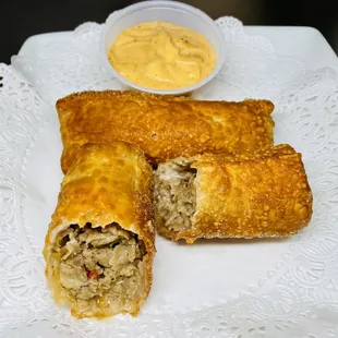 Cheesesteak Egg Rolls