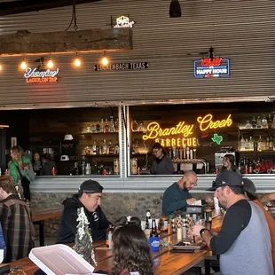 people sitting at tables