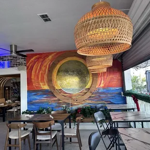 Dining area inside