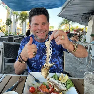 It WAS great Branzini fish