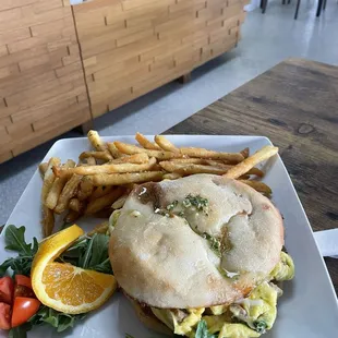 Breakfast sandwich